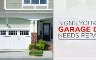 Recognising Urgent Garage Door Repair Needs Telltale Signs to Watch For